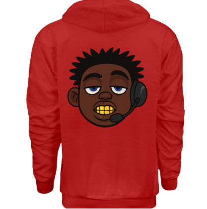 Burger Hoodie (Red) Pre - Order!